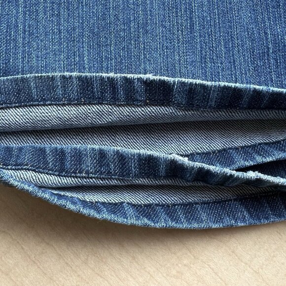 Axcess Women's Blue Denim Jeans Size 10 Boot Cut Mid Rise Stretch - Picture 12 of 13